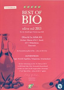 hermes olive oil awards