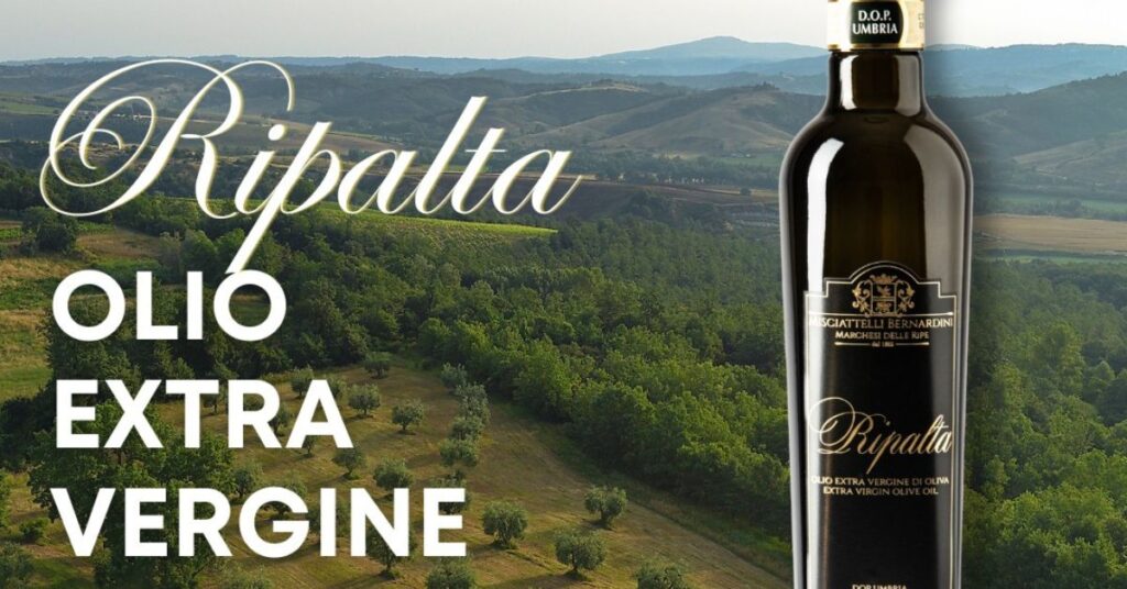 olive oil bottle from Italy