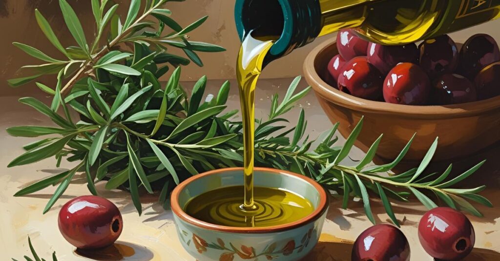 olive oil bottle