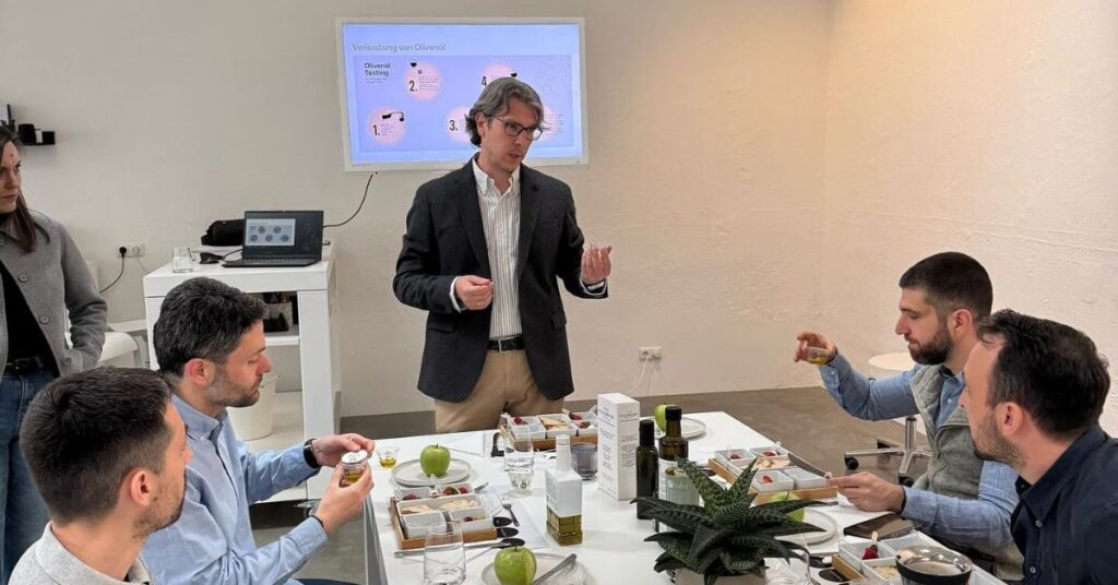 826 Histories Olive Oil tasting