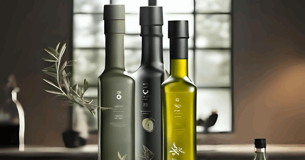 Premium Olive Oils and Market Segmentation bottles